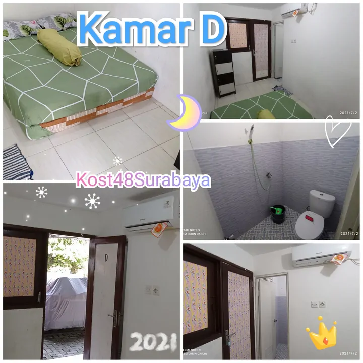 Foto Kamar D (Deluxe Room)  Kost Surabaya